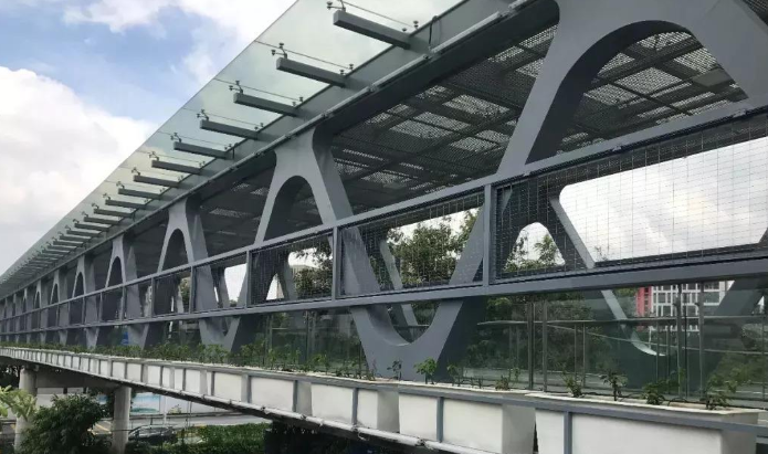 龙口论管桁架结构工程弯管加工防锈处理的方法